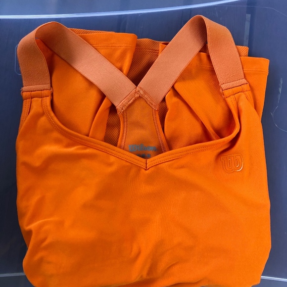 Wilson orange tennis tank top - Picture 5 of 5